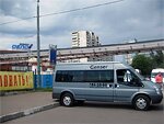 Бесплатный автобус Genser в пункт аренды автомобилей АрендаАвто-сть на ул.Добролюбова